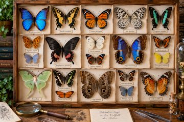 Schmetterlingssammlung im Naturkundekabinett